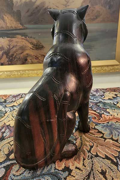 Wooden items: Asian Rosewood Tiger