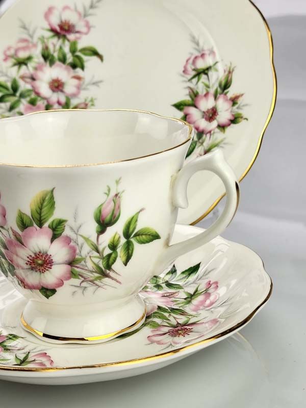 Royal Albert: Wild Rose Trio