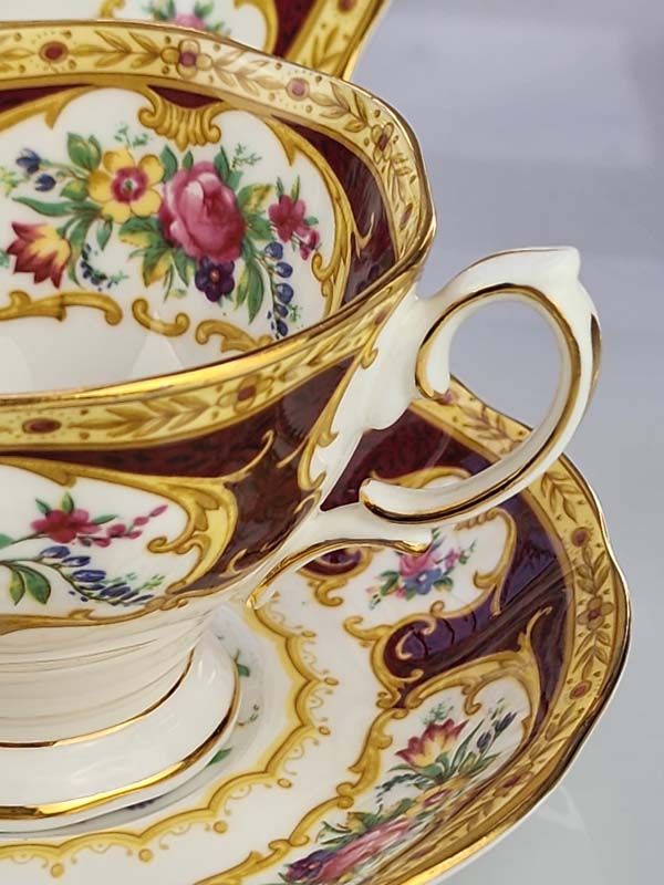 China & Ceramics: Royal Albert - Lady Hamilton Trio
