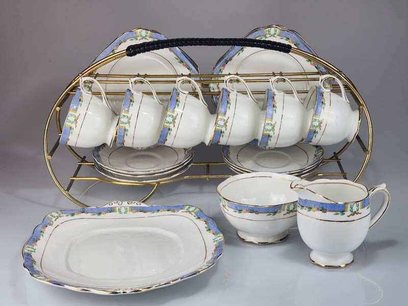 China & Ceramics: Royal Albert - Orient Tea Set