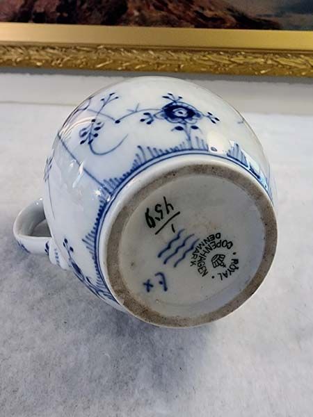 - Other: Copenhagen Blue fluted jug