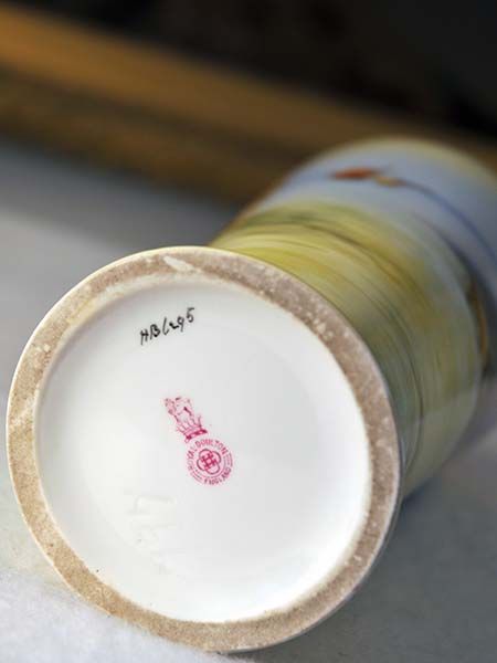 Royal Doulton: Royal Doulton Sail Boat Vase