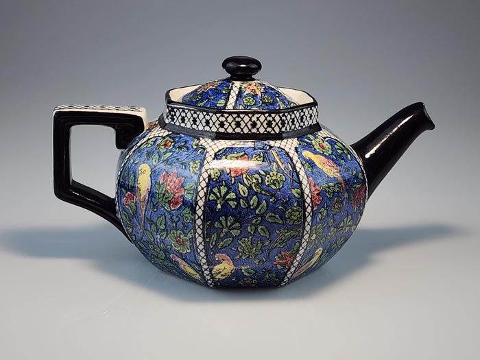 Royal Doulton: Royal Doulton - Persian Parrots Tea Pot