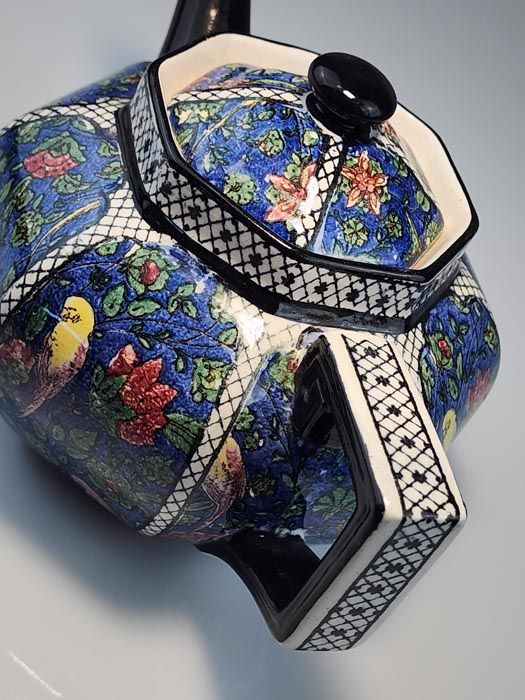 Royal Doulton: Royal Doulton - Persian Parrots Tea Pot