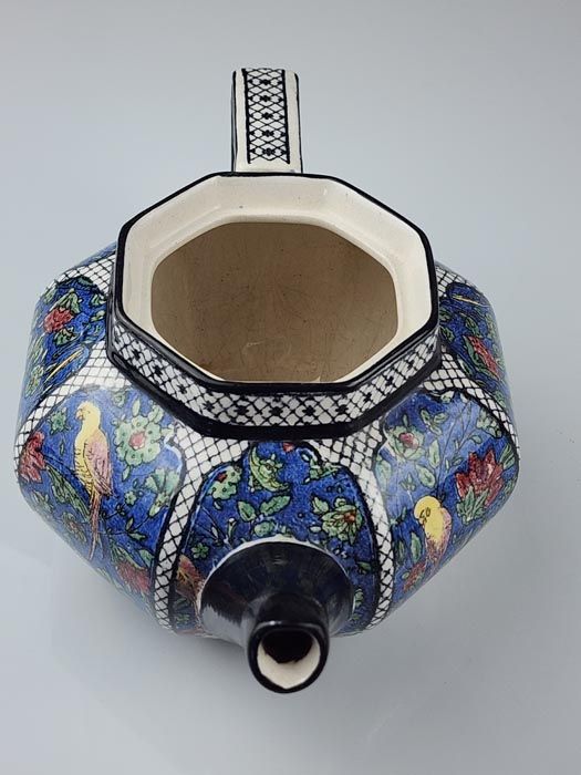 Royal Doulton: Royal Doulton - Persian Parrots Tea Pot