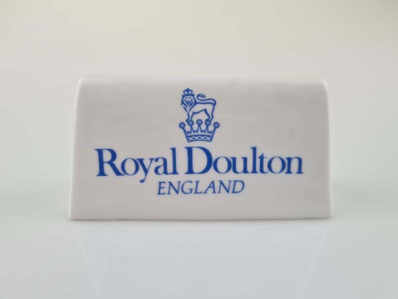 Royal Doulton Name Plaque