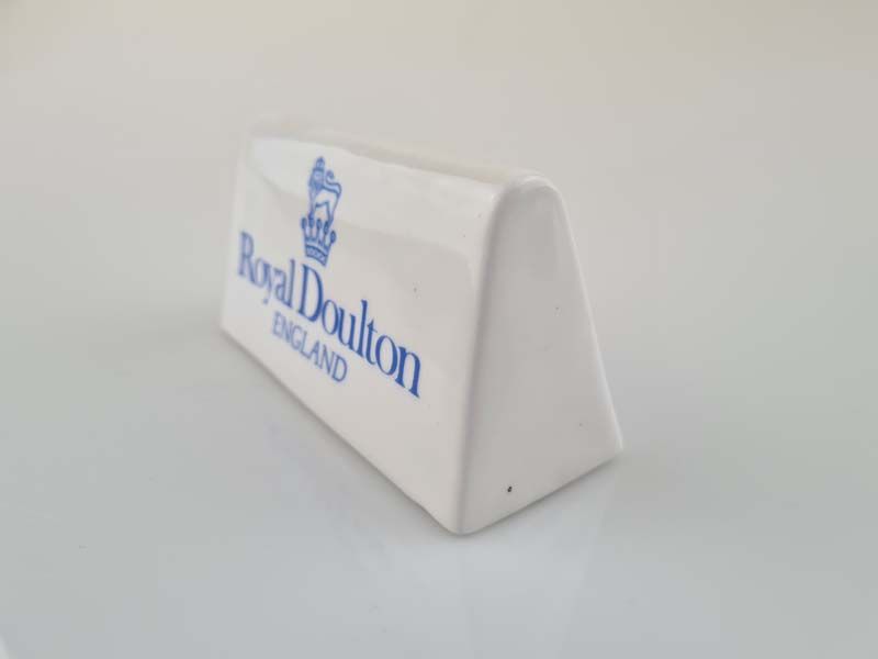 Figurines: Royal Doulton Name Plaque