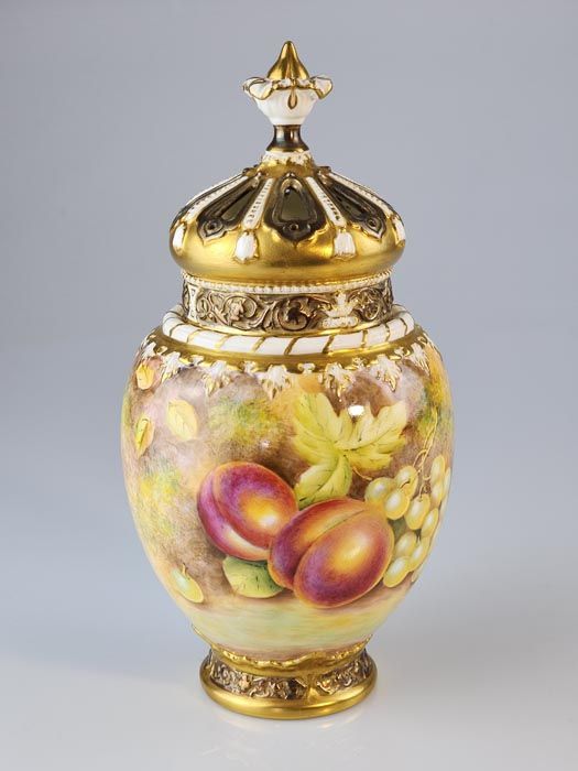 A Royal Worcester Fruit Pot Pourri