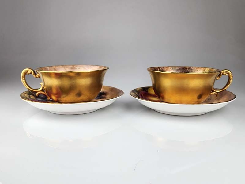 Royal Worcester: Royal Worcester Pair Duos - Fruit