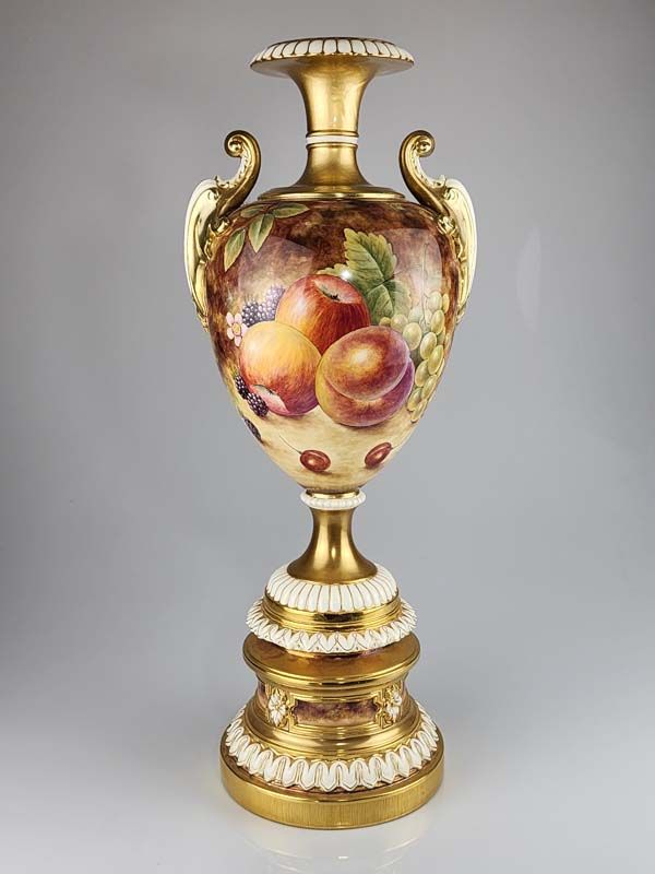 Royal Worcester Large Fruit Vase
