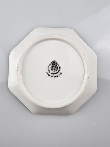 Royal Worcester: Royal Worcester Octagonal Dish