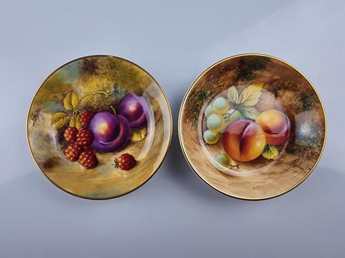 Royal Worcester: Royal Worcester Pin Dishes