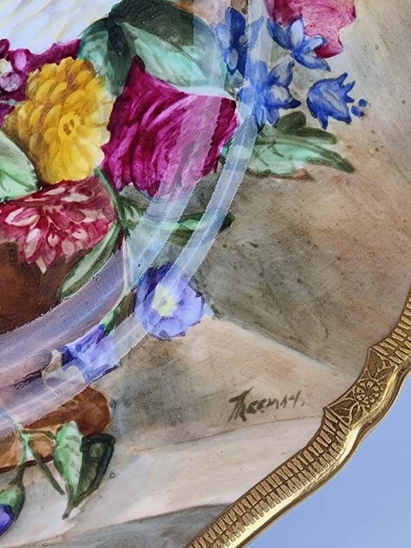 Royal Worcester: Royal Worcester Plate - Freeman