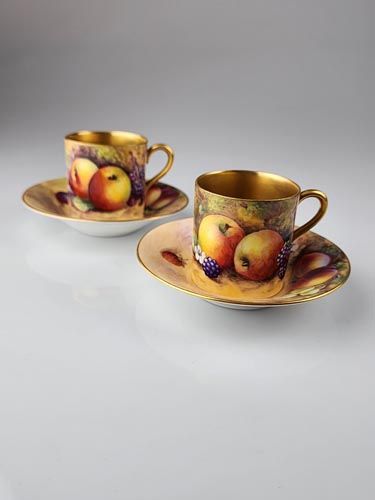 Royal Worcester Demitasse - John Bates