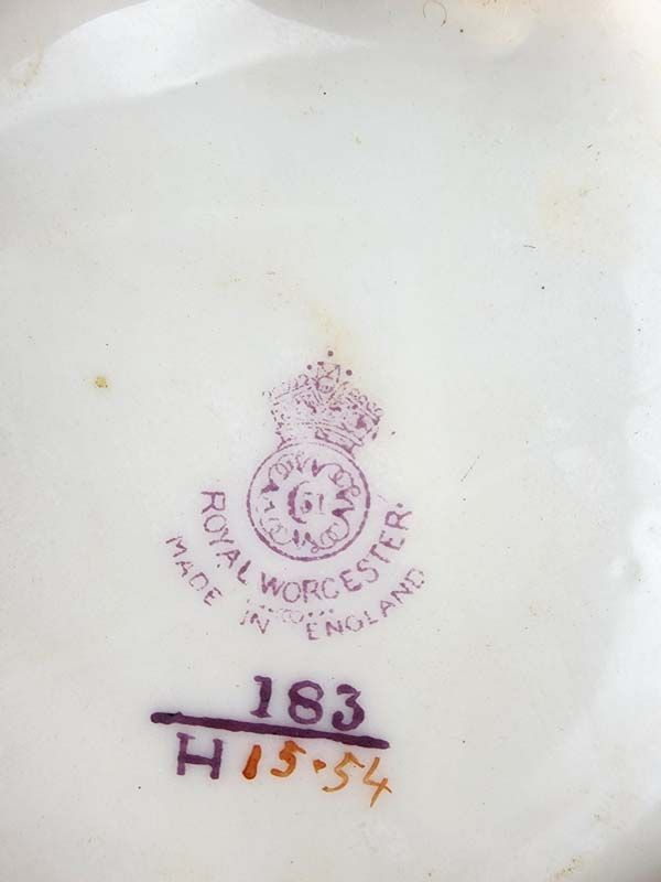 China & Ceramics: Royal Worcester Bowl - Roses