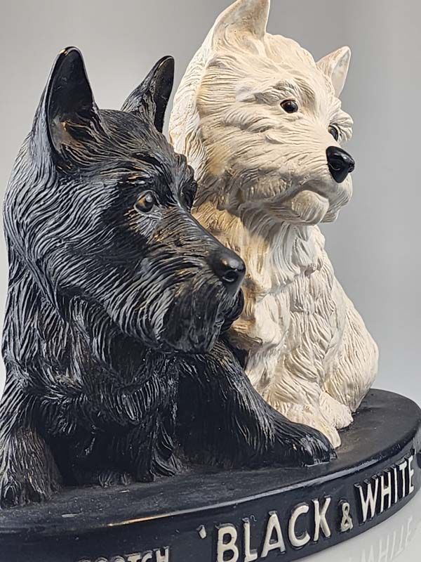 Collectable Black & White Whisky Dogs Advertising
