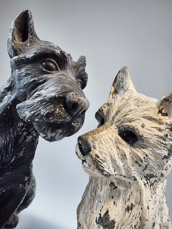 Alcohol related: Black & White Whisky Dogs Advertising