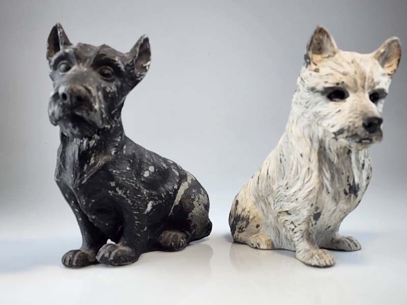 Alcohol related: Black & White Whisky Dogs Advertising