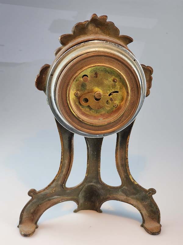 Antiques: Sessions Art Nouveau Clock