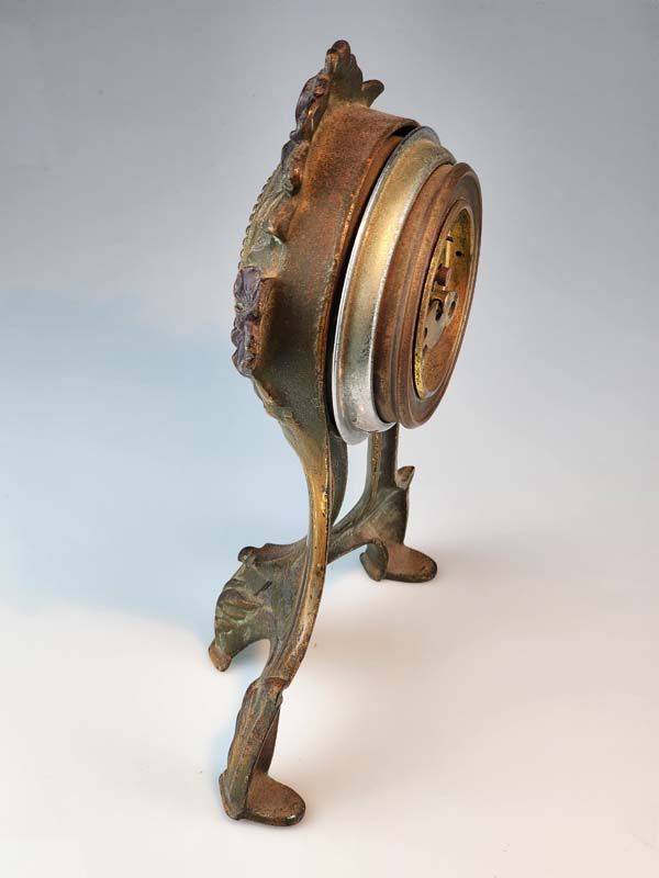 Antiques: Sessions Art Nouveau Clock