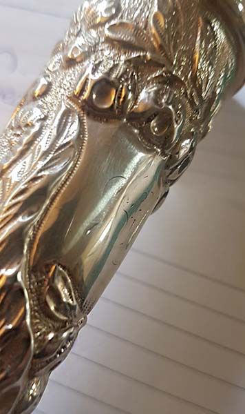 Silver & Gold: Silver Edwardian Vase