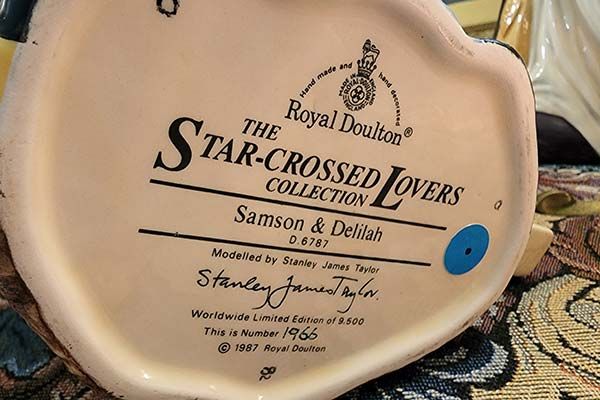 China & Ceramics: Star-crossed Lovers Collection - Royal Doulton Character Jugs
