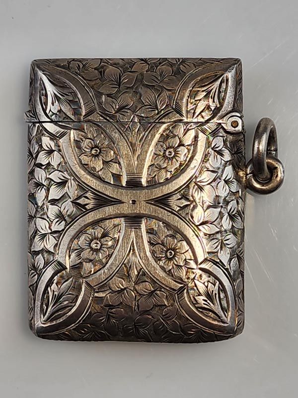 Sterling Silver: Sterling Silver Vesta Case 1907