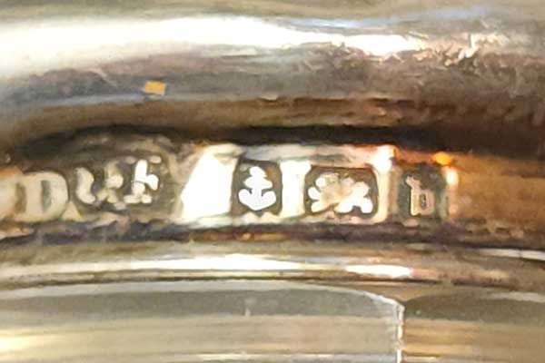 Silver & Gold: Sterling Silver Container 1901