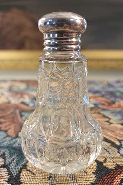 Sterling Silver: Sterling Silver Scent Bottle 1913