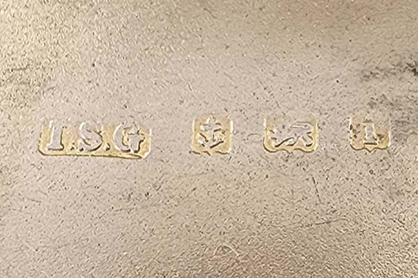 Sterling Silver: Sterling Silver Cigarette Case 1908