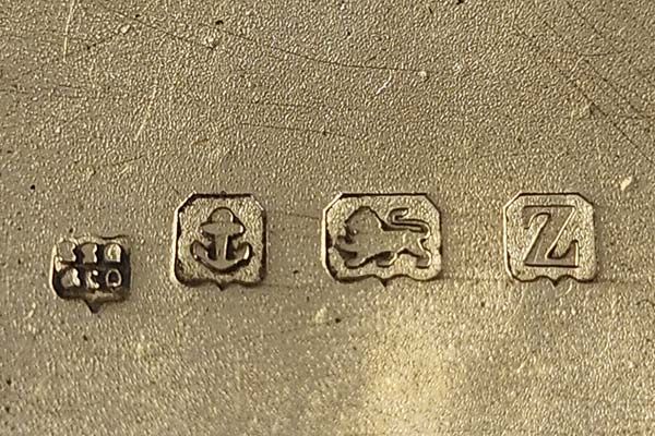 Sterling Silver: Sterling Silver Cigarette Case 1924