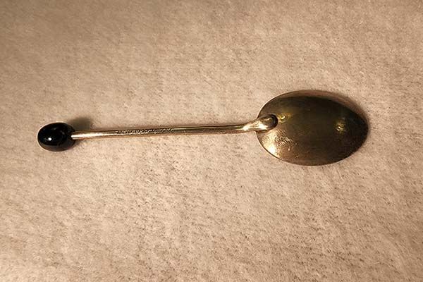 Silver & Gold: Sterling Silver Enamelled Coffee Spoons 