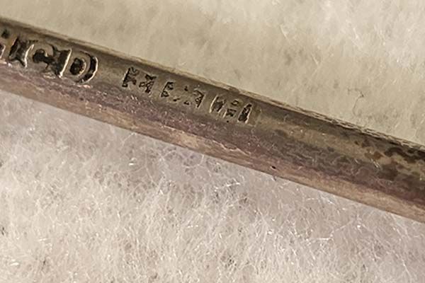 Silver & Gold: Sterling Silver Enamelled Coffee Spoons 