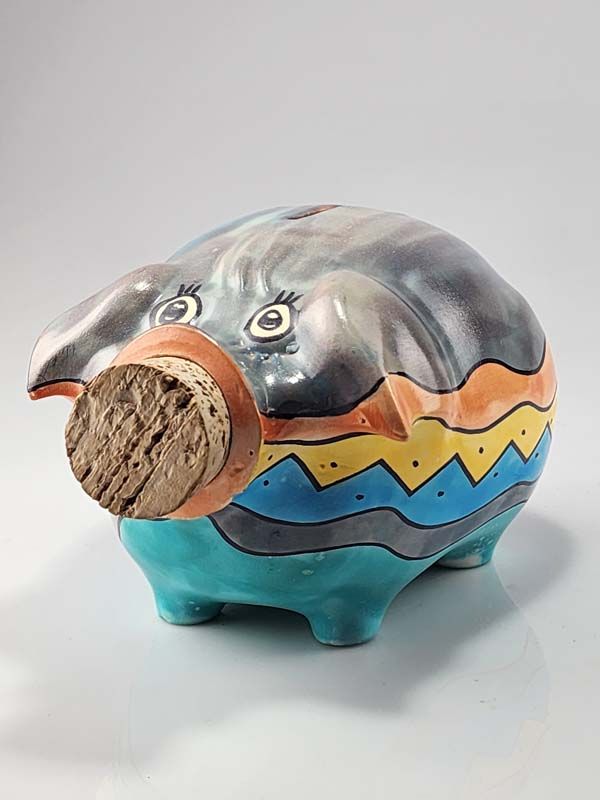 - Other: Teal Ceramics - Piggy Bank