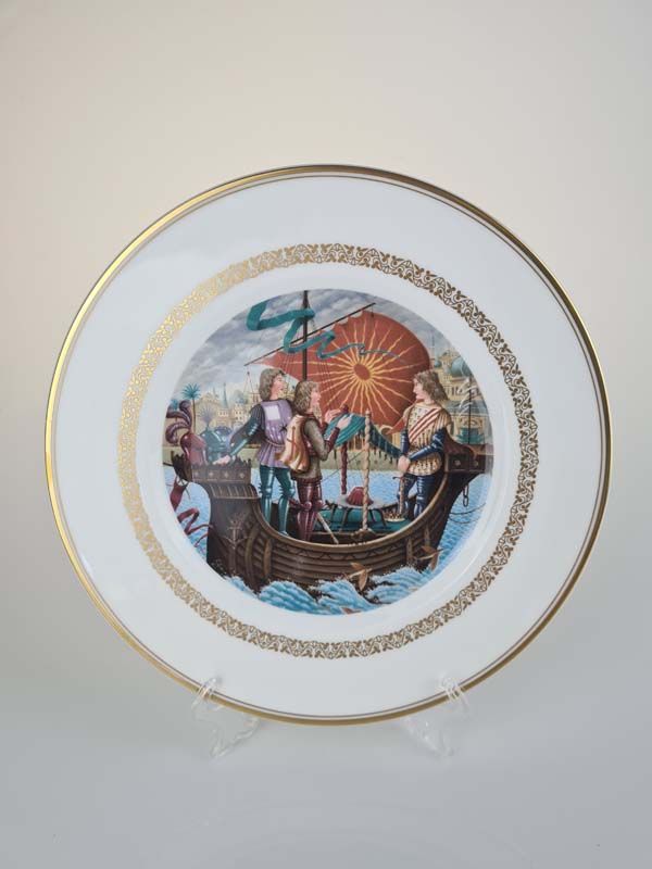 Royal Worcester: Royal Worcester - The King Arthur Plates Collection