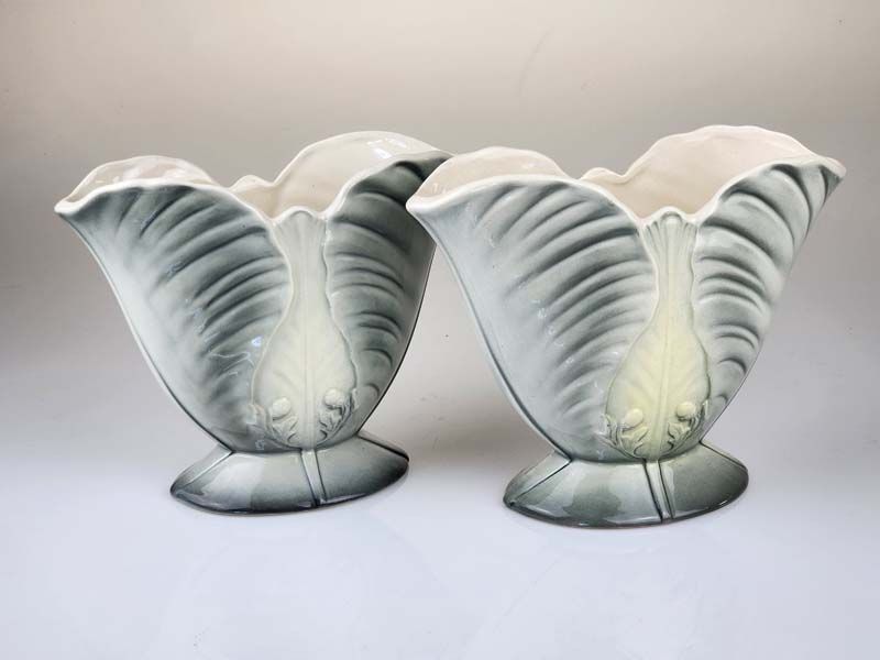 Pair of Titian Studio Vases