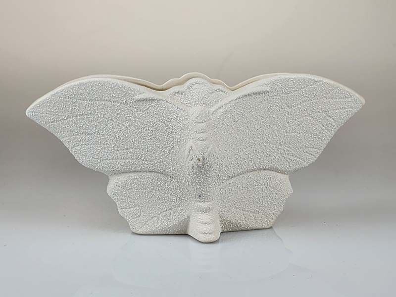 NZ Pottery: Titian Studio Ware Butterfly Vase