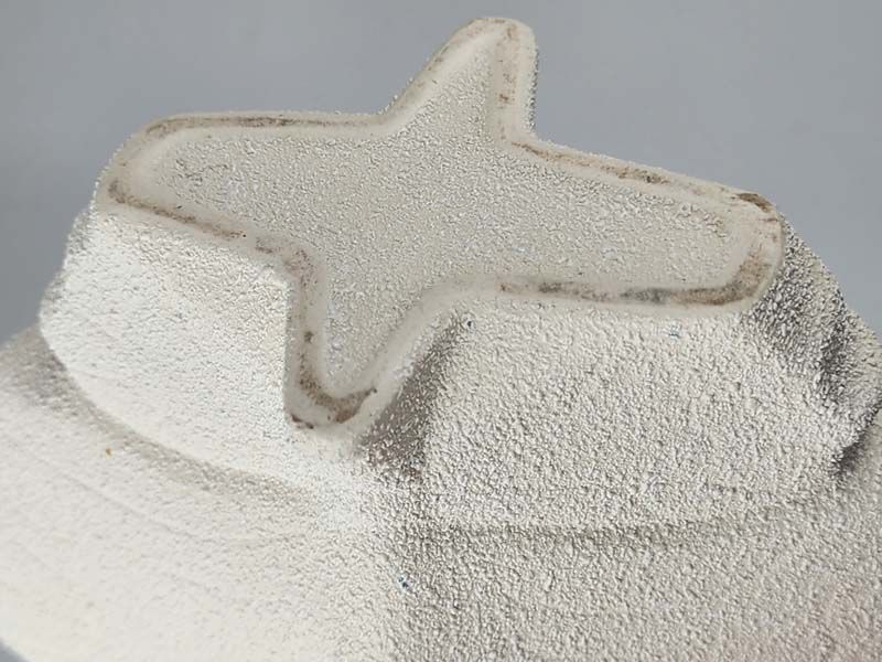 NZ Pottery: Titian Studio Ware Butterfly Vase