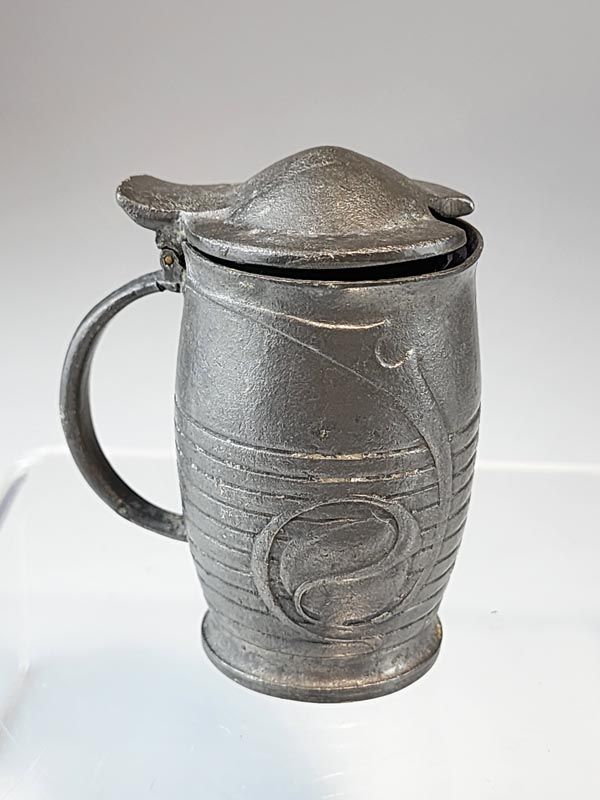 Pewter: Tudric Mustard pot