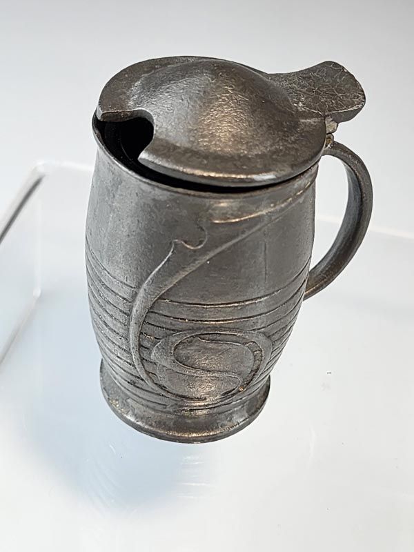 Pewter: Tudric Mustard pot