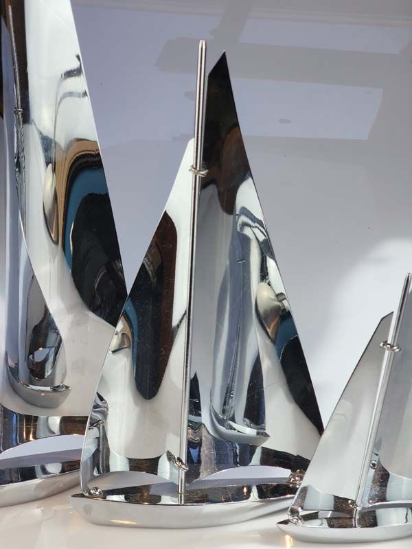 Vintage & Retro: Set of Vintage Chrome Yachts